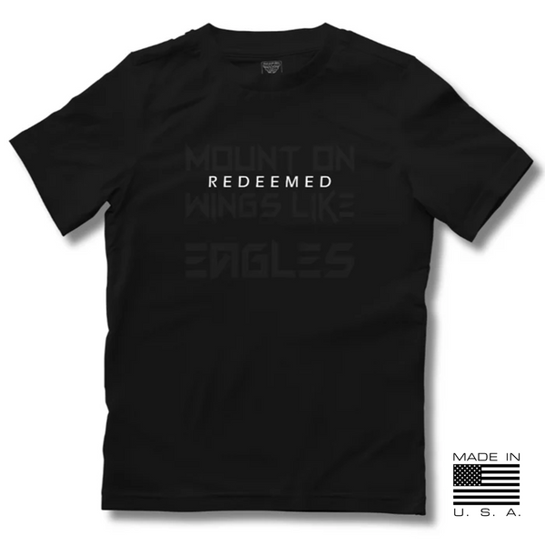 Redeemed - Eagles Series Tee Uni-Sex (Isaiah 40:31)